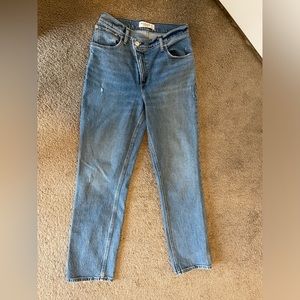 Abercrombie The ‘90s Straight Ultra High Rise Jeans